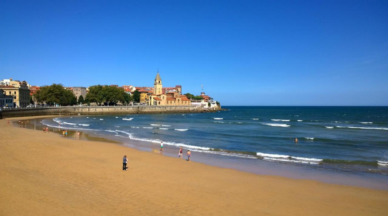 Apto Ramon Y Cajal,1- Centrico Y Cerca De Playa San Lorenzo-3Hab Garaje Opc 希洪 外观 照片